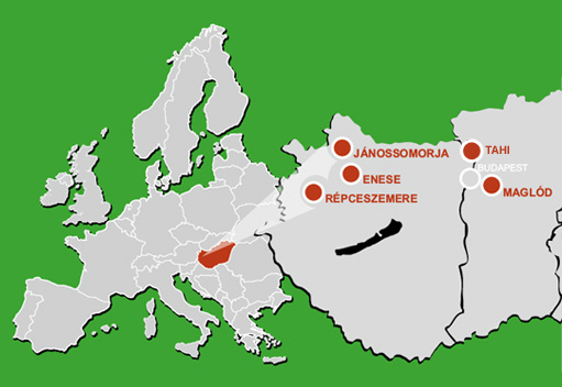 Faiskolai Értékesítési Szövetség térkép